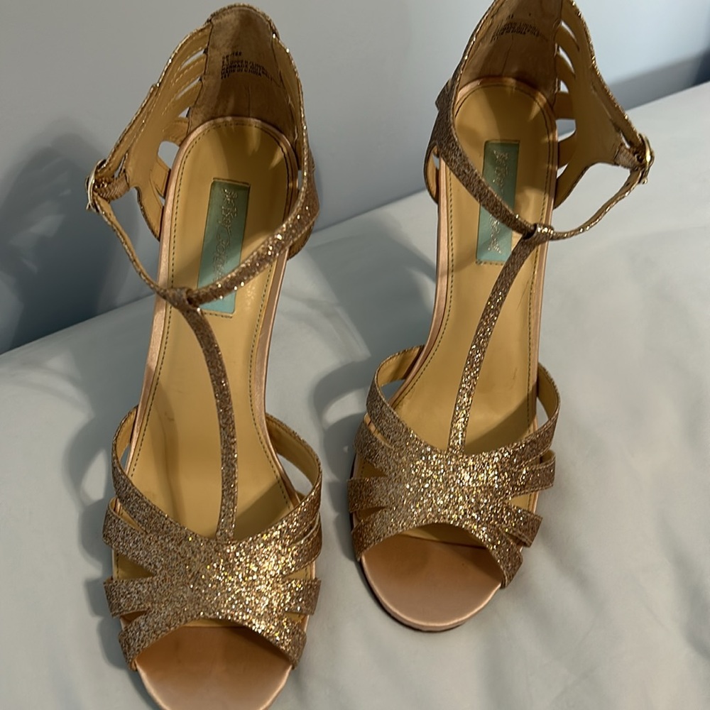Sparkley stiletto heels